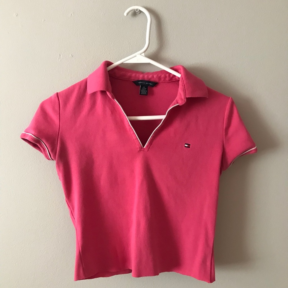 PINK TOMMY HILFIGER‎ COLLAR SHIRT